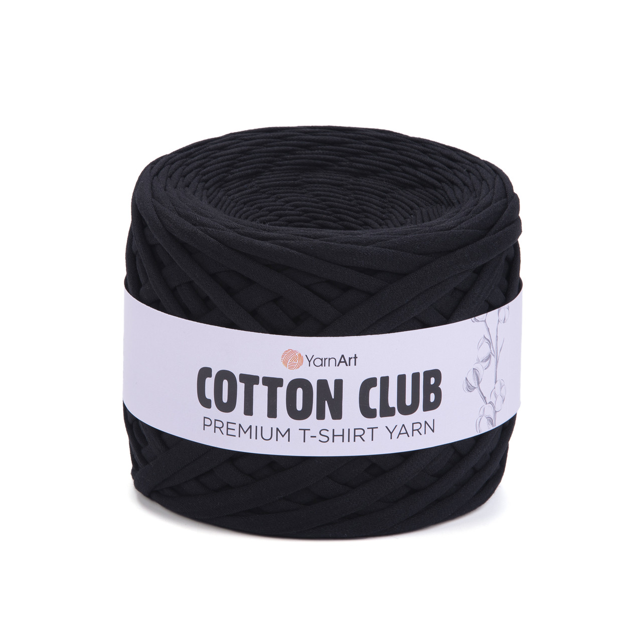 Yarnart Cotton Club  - 7300 чорний