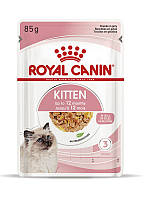 Влажный корм Royal Canin Kitten Instinctive для котят (кусочки в желе) 85 г