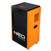 Осушитель воздуха промышленный Neo Tools, 1000Вт, 310м2, 500 м3/ч, 90л/сутки, непрерывный слив, LCD дисплей,