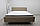 Сучасне двоспальне м'яке ліжко "Урсула" 160 Шик Галичина (різні розміри), фото 4