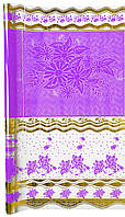 Тонированная пленка "Цветы" фиолетовая (60 см х 9 м; 180 г)