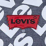 Великий рюкзак Levi's на змійці з логотипом оригінал, фото 3