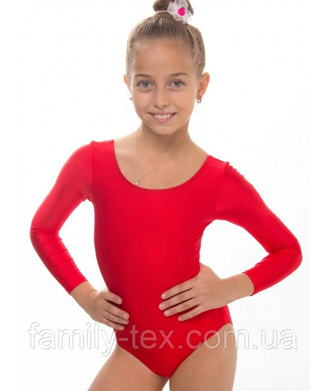 Дитячий спортивний купальник, розміри на зріст 98-158, фото 1