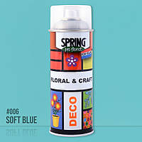 Фарба для живих квітів SPRING 400 мл | ніжно-блакитний (#006)