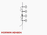 Антена дипольна HORWIN AD4504, 400-470 МГц 6-9 дБд, рознім N-female