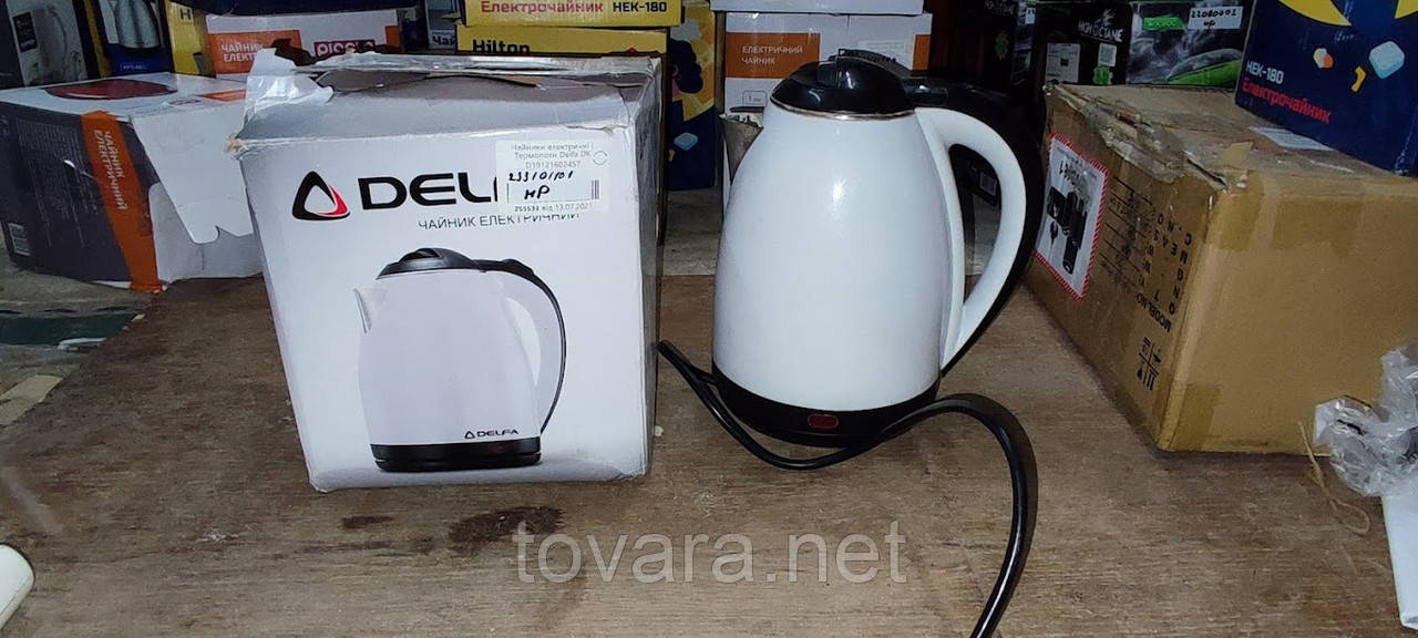 Електричний чайник Delfa DK 3510 X White No 233101101