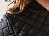 Жіночий бомбер весняний батальний 5332 жан, фото 3