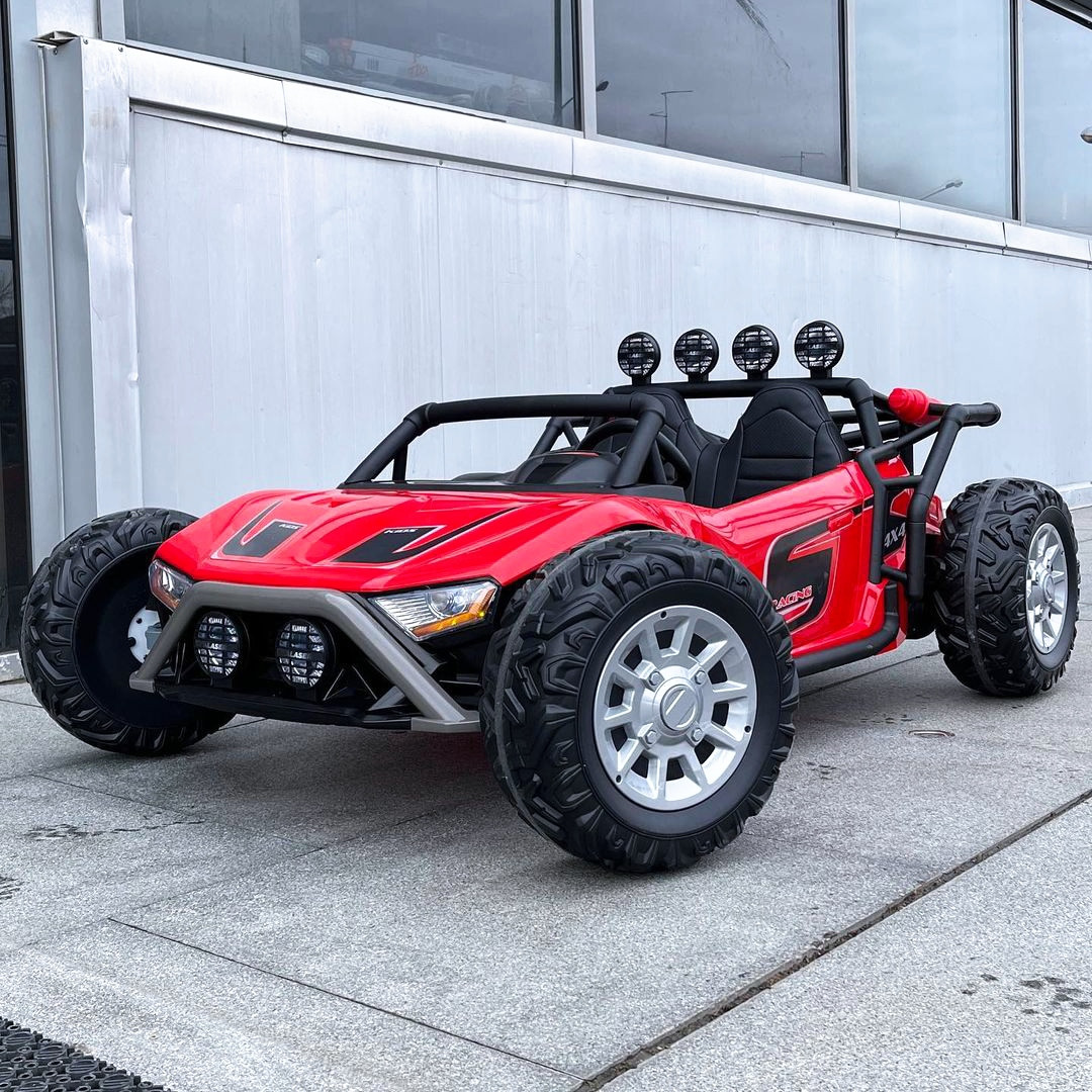 Дитячий двомісний електромобіль Buggy Star Wars (червоний колір) з пультом дистанційного керування 2,4G, фото 1