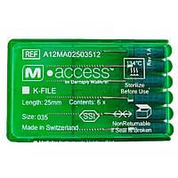 K-FILE M-ACCESS 31мм №35 К файлы ручной файл Dentsply Mailefer