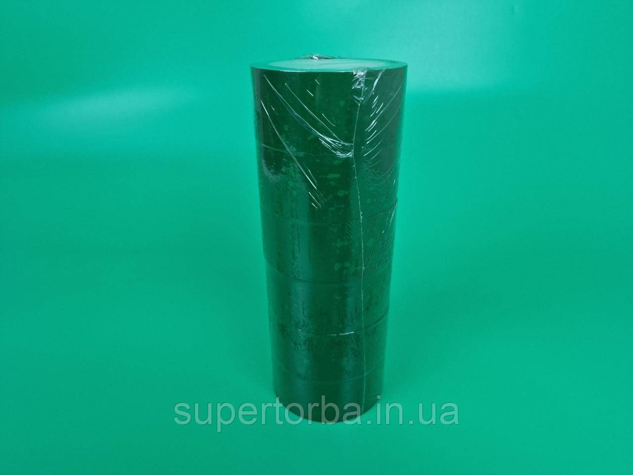 Скотч 45 мм/80м/38мк Зелений (колір Авокадо) "Супер Торба"(10,4/1,04) No 18 (6 шт), фото 1