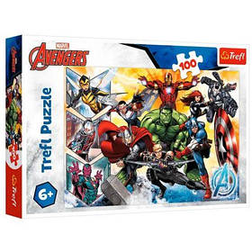 Пазли "Марвел: Сила месників", 100 елем. [tsi203320-TSI]