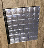 Аркуш для монет А4 284*240 мм на 42 комірки (35х45 мм), фото 3