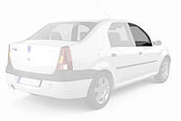 Боковое стекло Переднее Правое опускное водителя Dacia/Renault Logan/MCV (2004-2012)/Lada Largus (RF90)