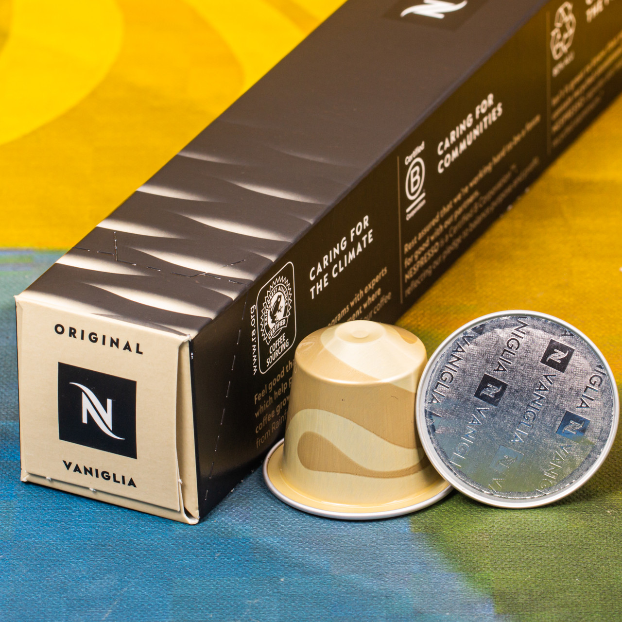 Nespresso капсулы Barista Creations Flavored Vaniglia (Nespresso original) ванили і нотками бісквіту