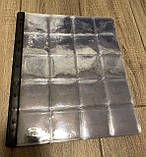 Аркуш для монет А4 284*240 мм на 20 комірок (55х55мм), фото 2