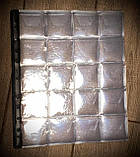 Аркуш для монет А4 284*240 мм на 20 комірок (55х55мм), фото 5