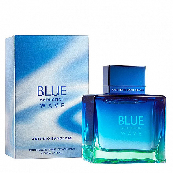 Туалетна вода Antonio Banderas Blue Seduction Wave для чоловіків — edt 100 ml