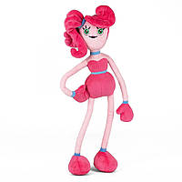 Детские мягкие игрушки для девочек Мамочка-Паучиха длинные ноги 40 см Розовая, Оригинальные мягкие игрушки