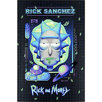 Блокнот А5 64 аркушів без лініювання Kite Rick and Morty RM23-193-1, 63925