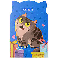 Блокнот 48 аркушів клітинка Kite Gift cat K22-461-1, 62642