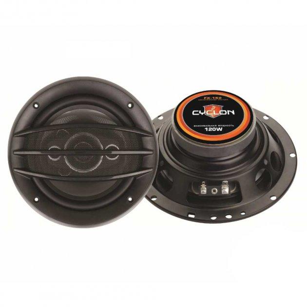 Автомобільна акустика CYCLONE FX-162 (120W, 2 динаміка, гарантія до установки)