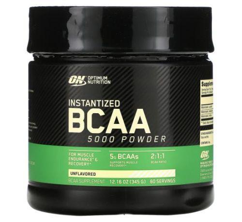 BCAA 5000 Powder Optimum Nutrition, 345 грамм