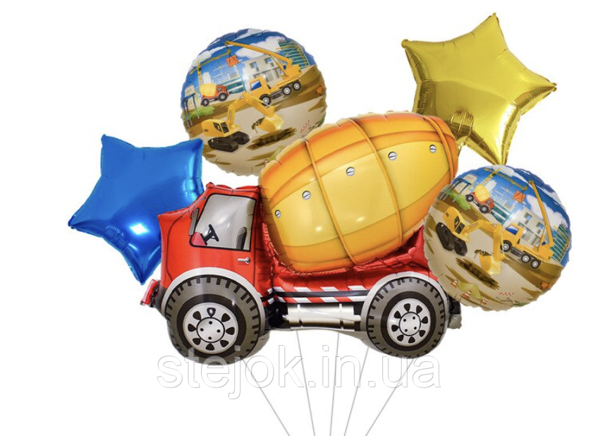 Фонтан із куль | Бетонозмішувач, фото 1