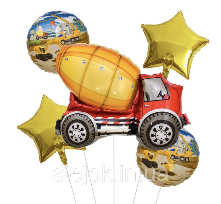 Фонтан із куль | Бетонозмішувач, фото 1