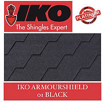 Бітумова черепиця IKO Armourshield Plus 01 BLACK