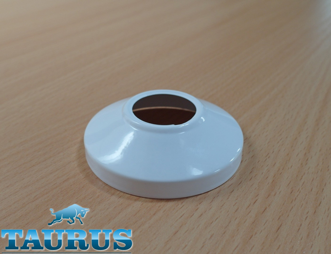 Білий конусний фланець-декор ThermoPulse White розмір D64 мм/висота 18 мм під внутрішній розмір 3/4" 25 мм