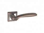 Ручка дверна на розеті графіт/хром 15-160-003 квадрат GRAFIT ТМFZB (код 1439353)
