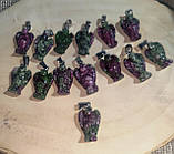 Кулон, підвіс — ангел із цоїзиту на шнурку, фото 3