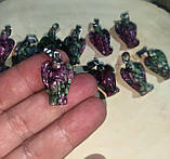 Кулон, підвіс — ангел із цоїзиту на шнурку, фото 5