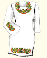 Заготівка жіночого плаття для вишивання бісером Сукня 6031 (габардин)