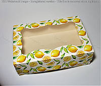 Коробка 250*170*80 мм ( с окошком) лимоны