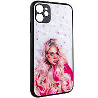 TPU+PC чохол Prisma Ladies для Apple iPhone 11 (6.1") Pink