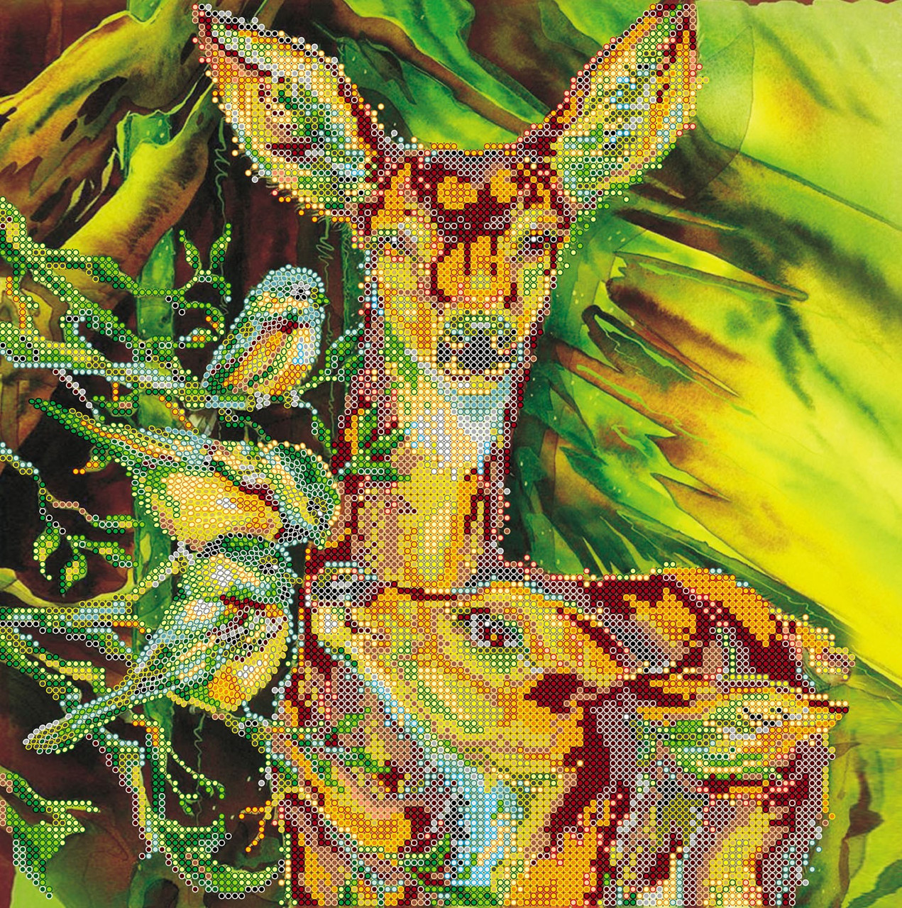 Схема Вышивки Бисером на Холсте Лесные Гости АС-310 — в Категории ...