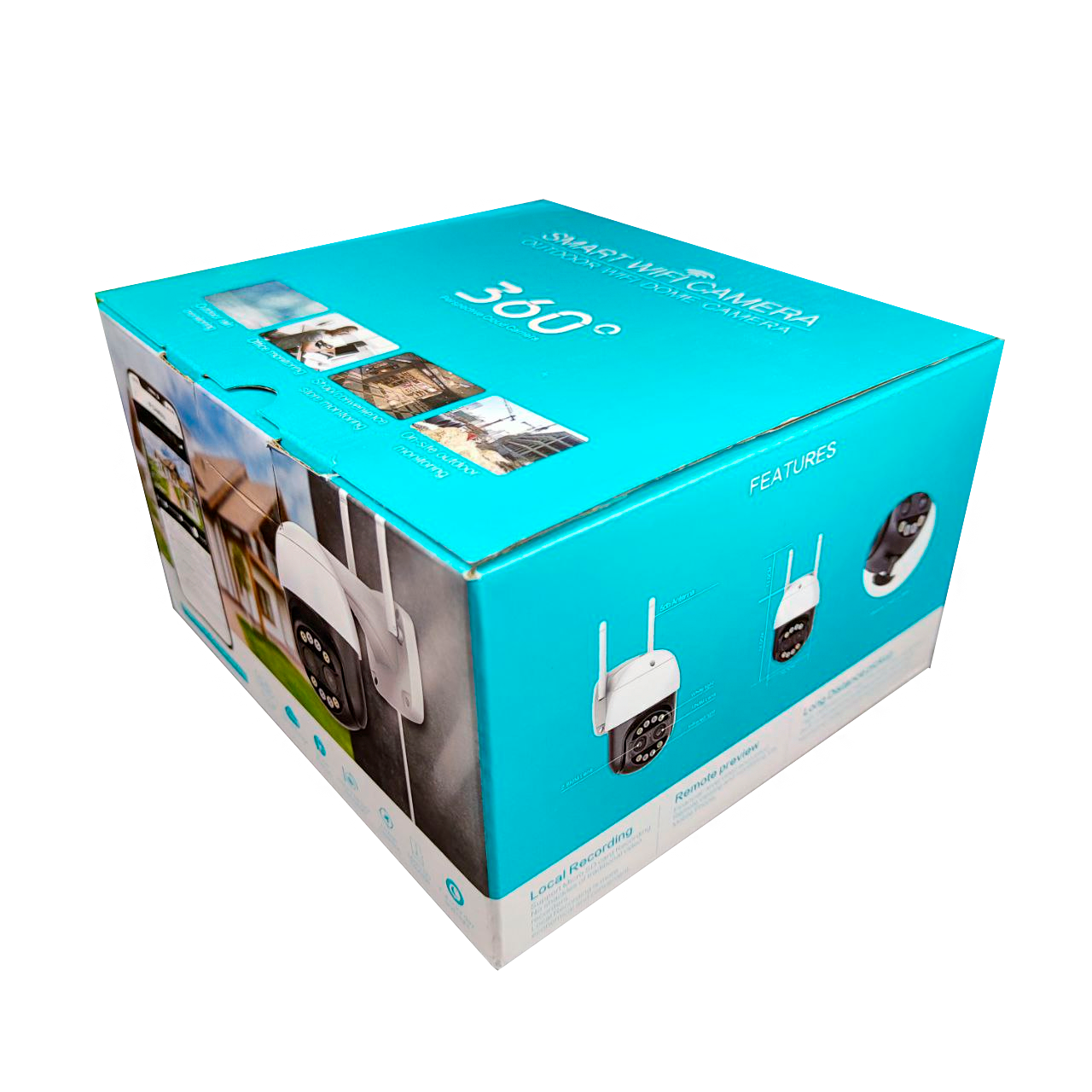 Купити Відеокамера 4к (8мп) Вулична камера відеоспостереження Мікрофон ...