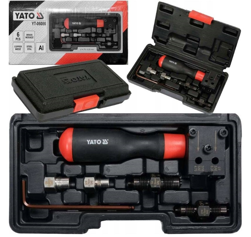 Набір Для Вальцювання 6 шт YATO (YT-06086)