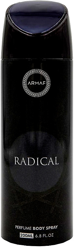 Дезодорант Armaf Radical Blue для чоловіків — deo spray 200 ml