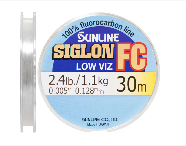 Волосінь флюорокарбон Sunline Basic Siglon FC 30m 0.128  1.1KG