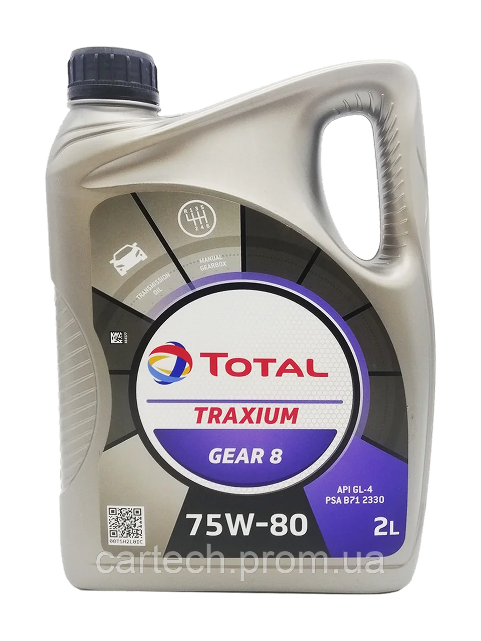 Олива трансмісійна Total Transmission GEAR 8 75W-80 2 л — (214083)