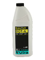 Тормозная жидкость Vira Brake Fluid DOT-4 1 л (КРАТНО ЯЩИКА) - (VI1012)