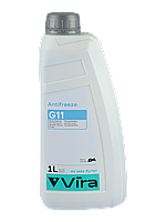 Жидкость охлаждающая Vira Antifreeze G11 -40°C антифриз синий 1 кг - (VI0020)