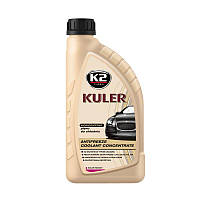 Жидкость охлаждающая концентрат K2 Kuler Long Life G12 антифриз розовый 1л - (T211R)