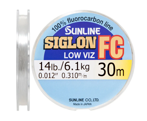 Волосінь флюорокарбон Sunline Basic Siglon FC 30m 0.310  6.1KG