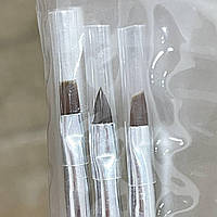 Набір пензлів для гелю YRE NK-06-04 (3 шт)