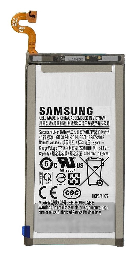 Оригінальний акумулятор EB-BG960ABE 3000 мА·год для Samsung Galaxy S9 SM-G960