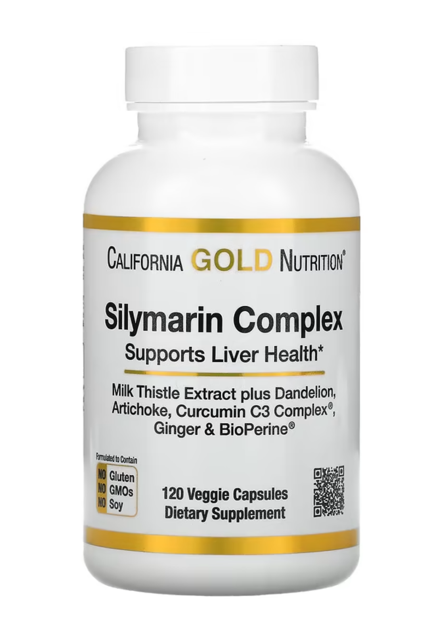 California Gold Silymarin Complex 120 veg caps