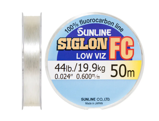 Волосінь флюорокарбон Sunline Basic Siglon FC 50m 0.600 19.9KG